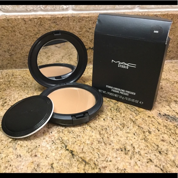 MAC Cosmetics Other - New MAC Studio Careblend/ Pressed Powder - Dark MAC Cosmetics Other - New MAC Studio Careblend/ Pressed Powder - Dark